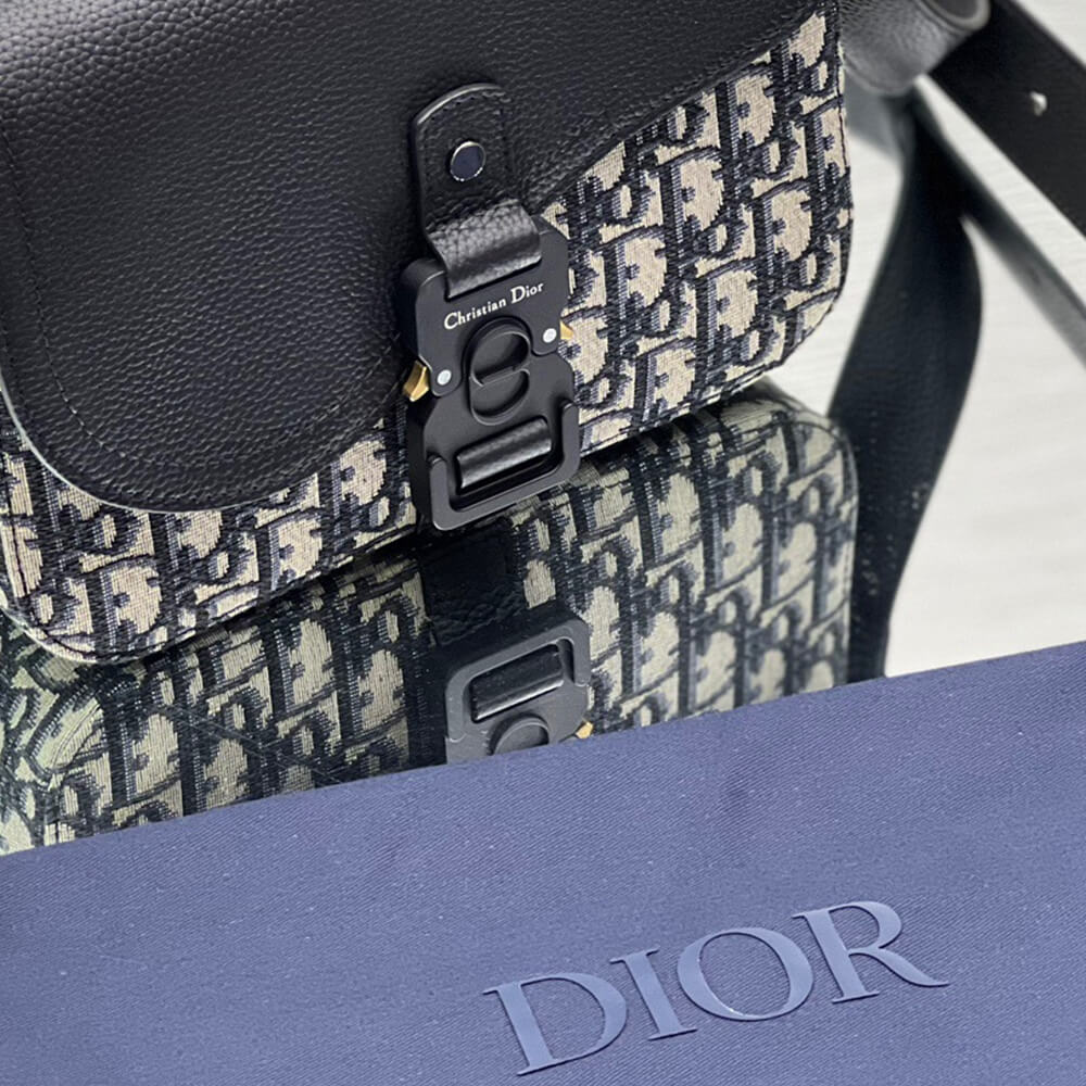 Dior MINI SADDLE BAG WITH STRAP