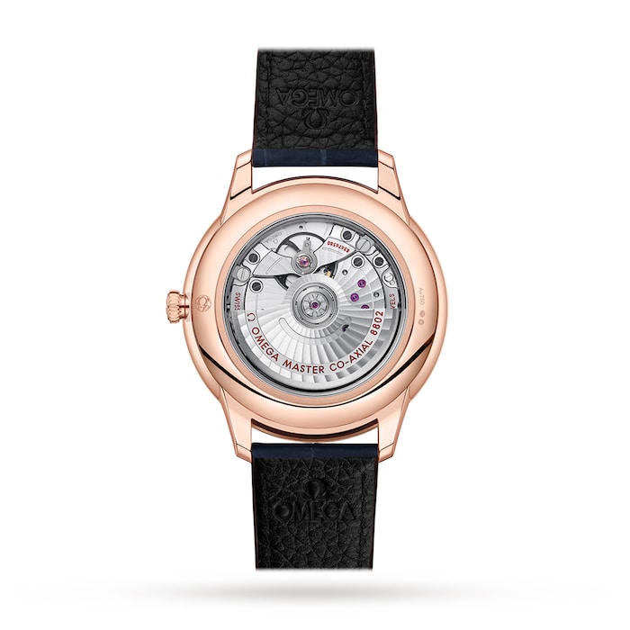 De Ville Prestige Co-Axial Master Chronometer Small Seconds 41mm Mens Watch Blue