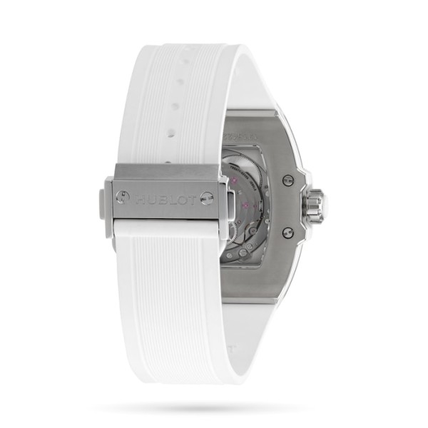 Spirit Of Big Bang Women Automatic White Rubber Watch 665.NE.2010.RW.1204