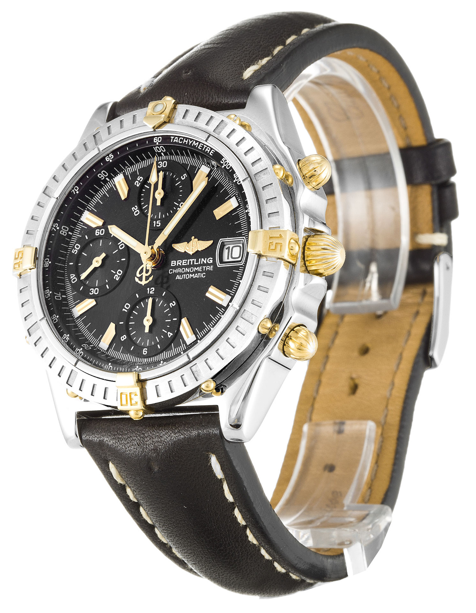 Chronomat Black Dial Stick Markers B13352