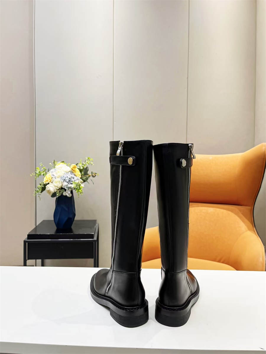 Balenciaga zipper tall boots