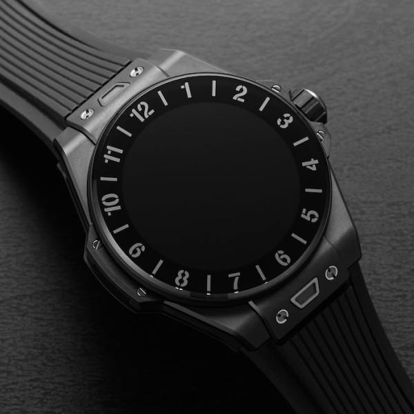 Big Bang Men Quartz Black Rubber Watch 440.CI.1100.RX