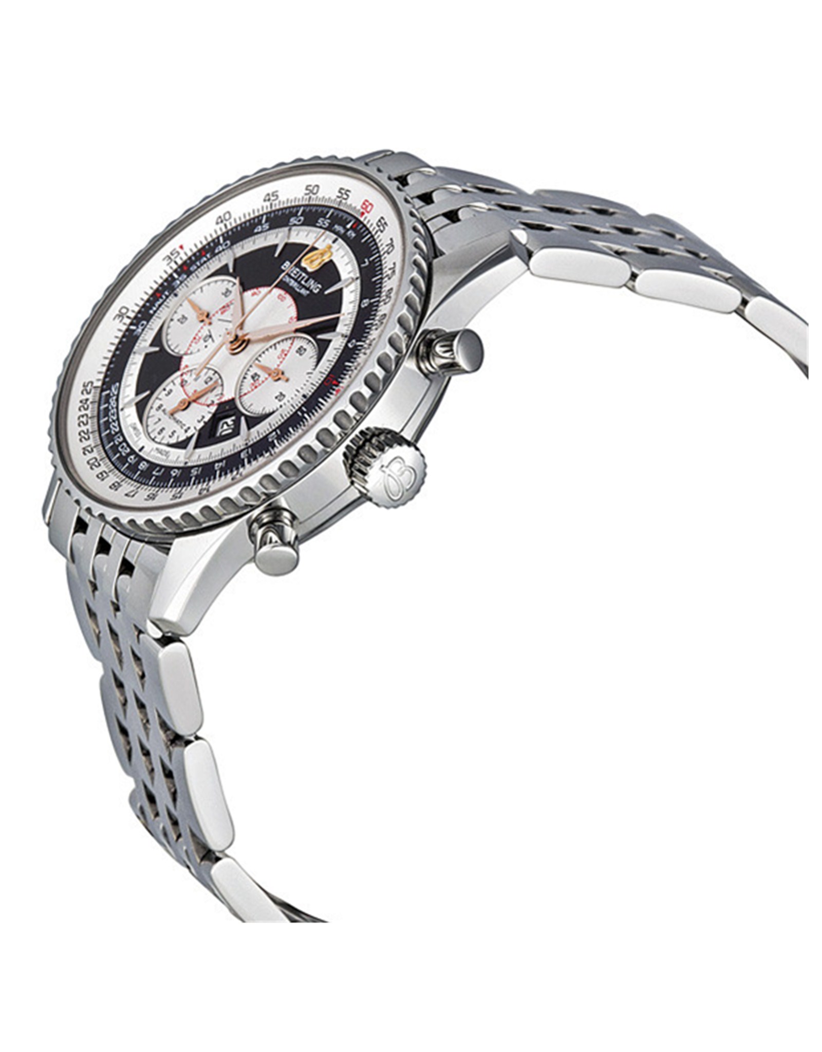 Montbrillant Black Dial Date A4137012/B986-444A