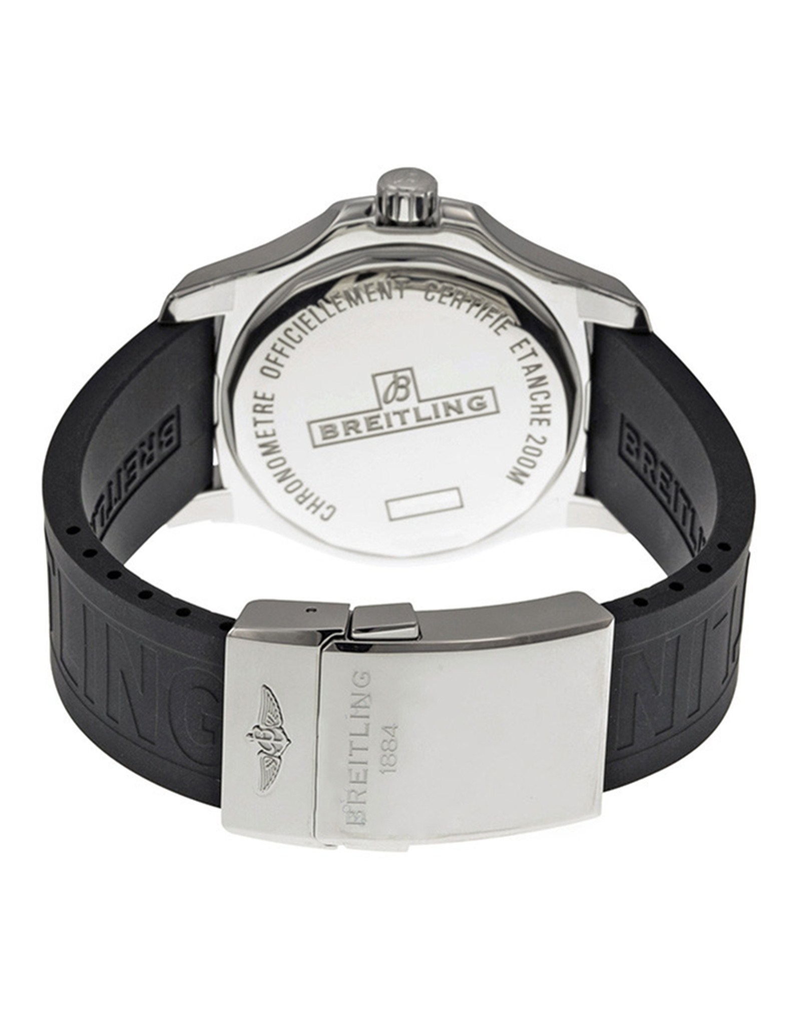 Colt Black Dial Rubber Strap A7438811 BD45BKPD3