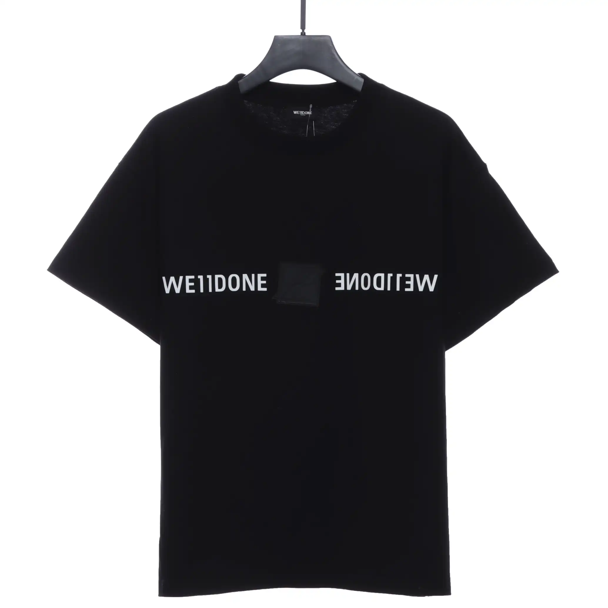 Mirror Flip Letter T-Shirt