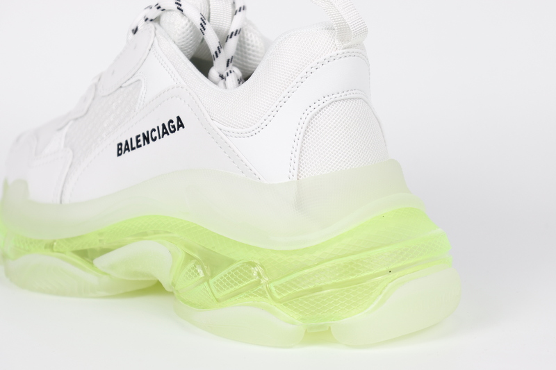 BALENCIAGA TRIPLE S SNEAKER-WHITE GREEN