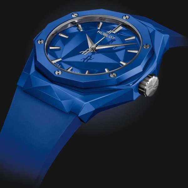 Classic Fusion Men Automatic Blue Rubber Watch 550.ES.5100.RX.ORL21