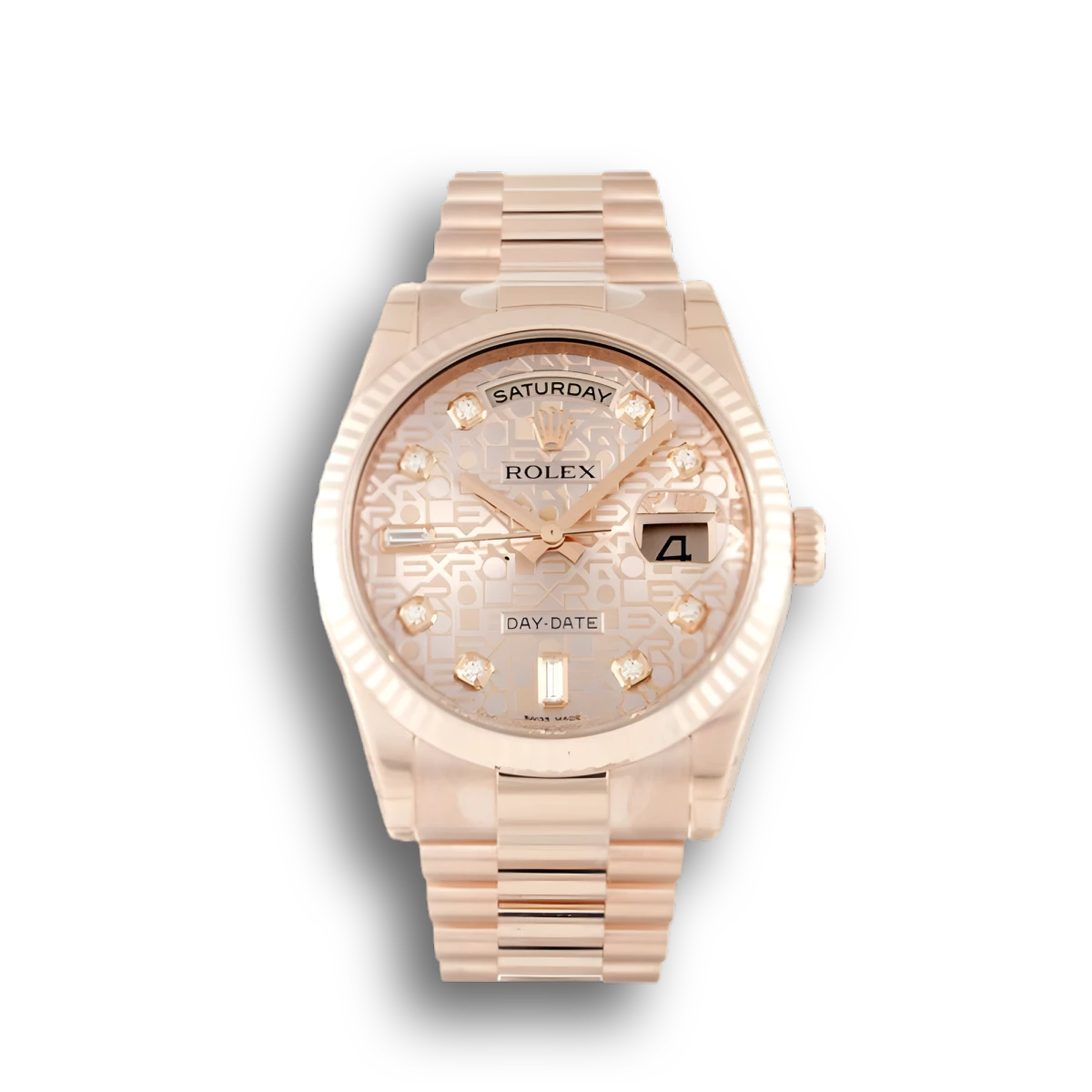 Day-Date Rose Dial 118235