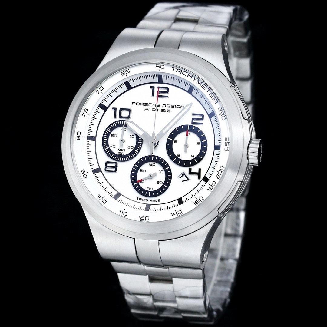 Porsche Chronotimer Collection Silver