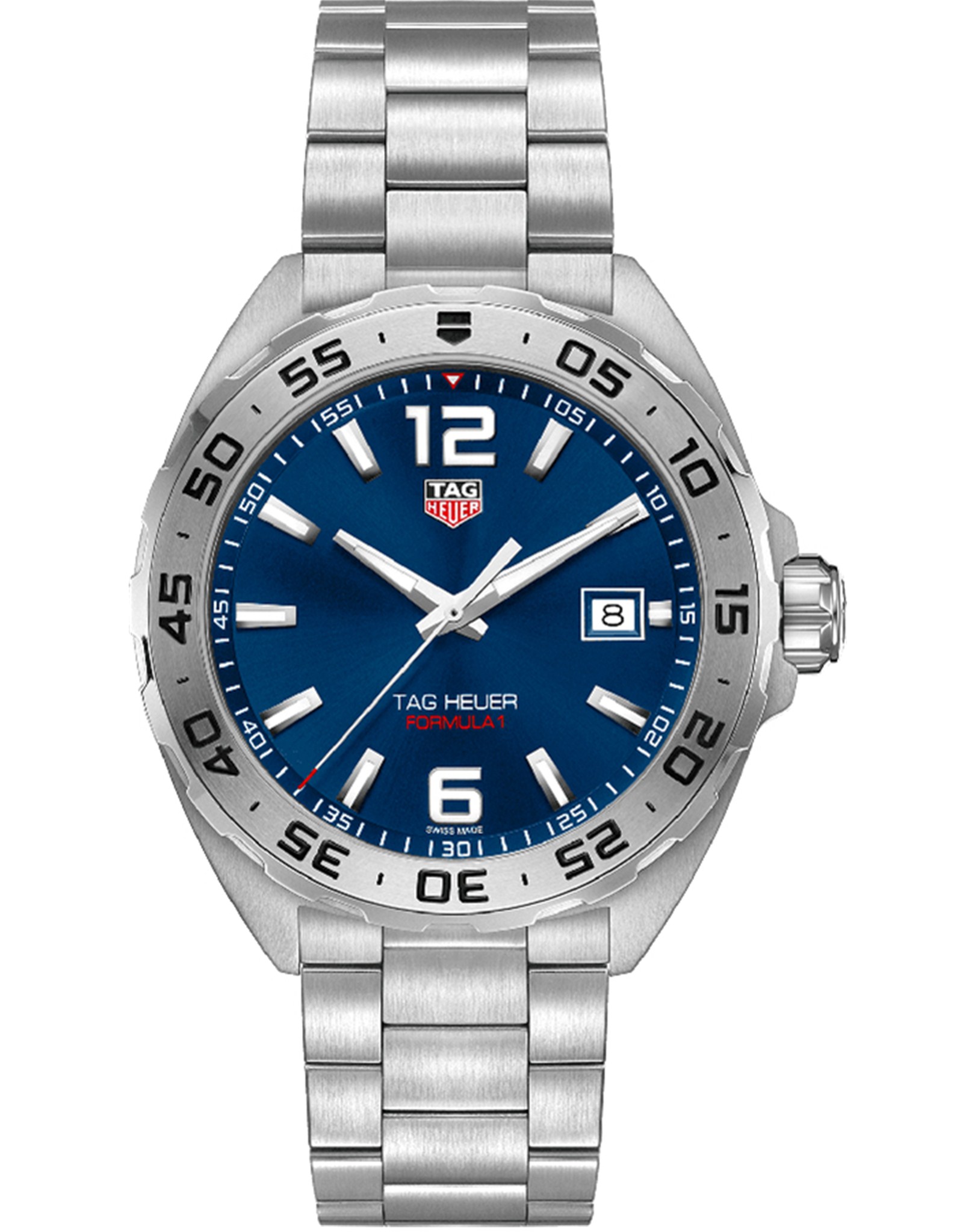 Formula 1 Sunray Brushed Blue Dial Men's Watch WAZ1118.BA0875 41MM