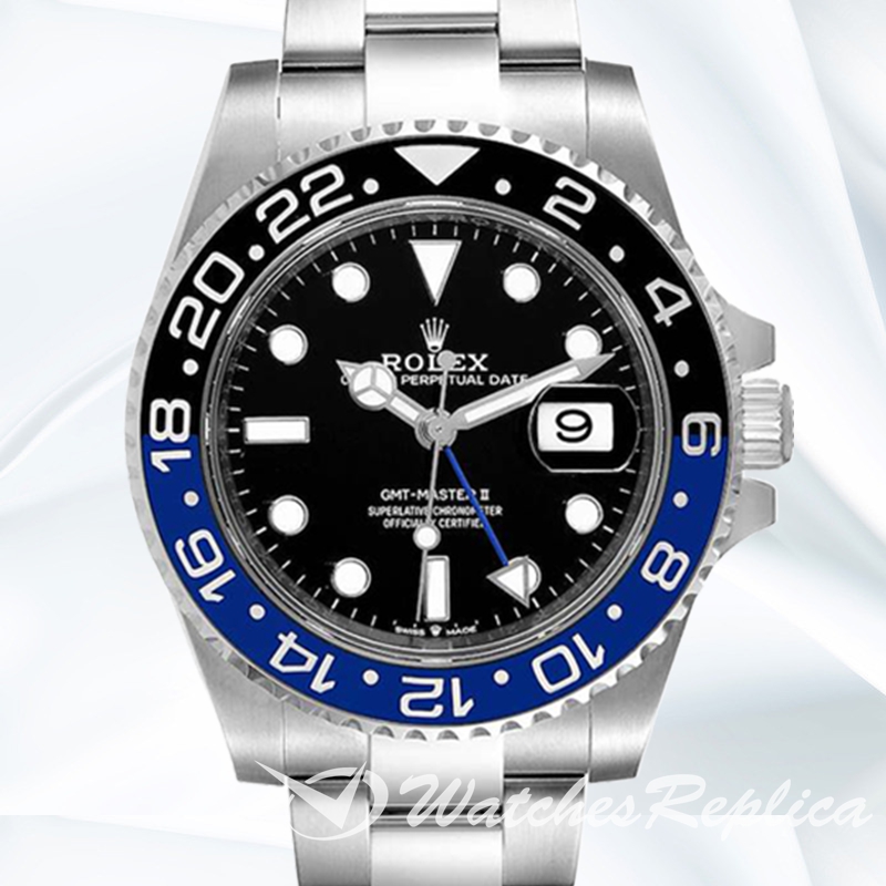 Gmt Master Ii Men's m126710blnr-0003 40mm Oyster Bracelet Watch