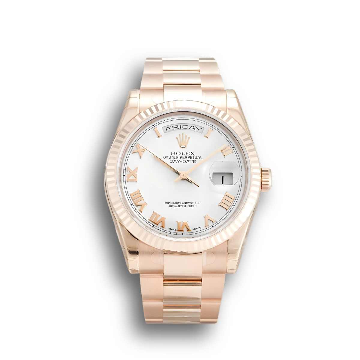 Day-Date White Dial 118235