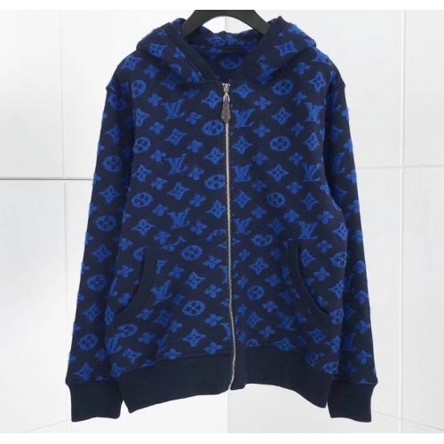 Louis Vuitton Monogram Coat Black/Blue