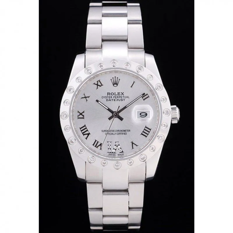 Datejust Diamond Bezel Silver Dial 7468