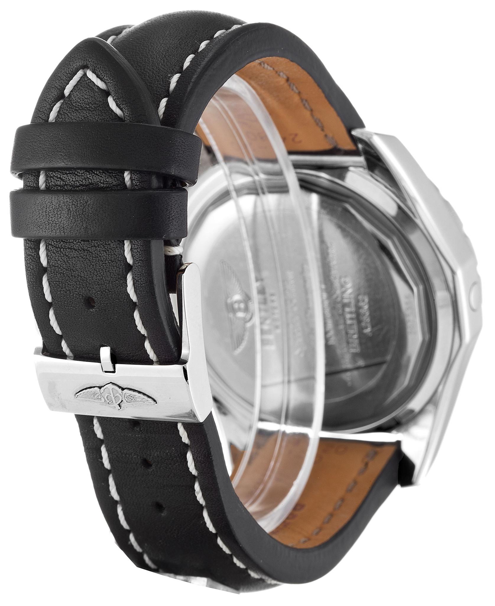 Bentley Motors Blue Dial Leather Strap A25362