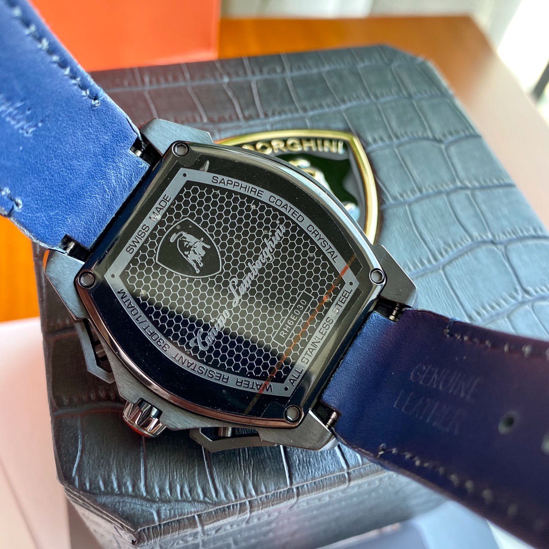 Tonino Lamborghini New Spyder Chronograph Black / Red / Blue