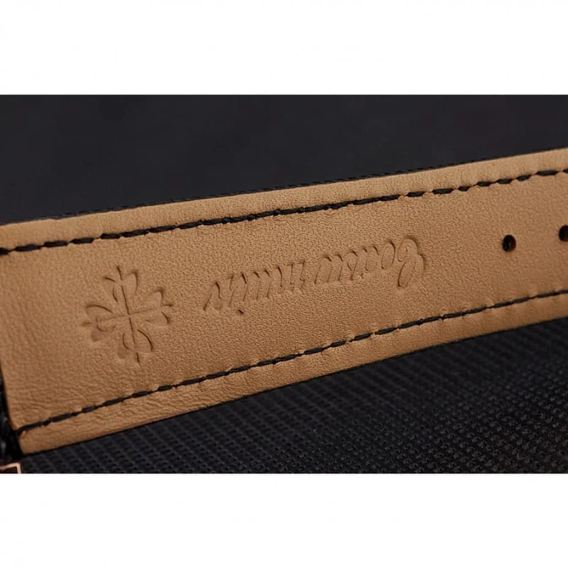 Chronograph White Guilloche Dial White 43 mm, Rose Gold Plated