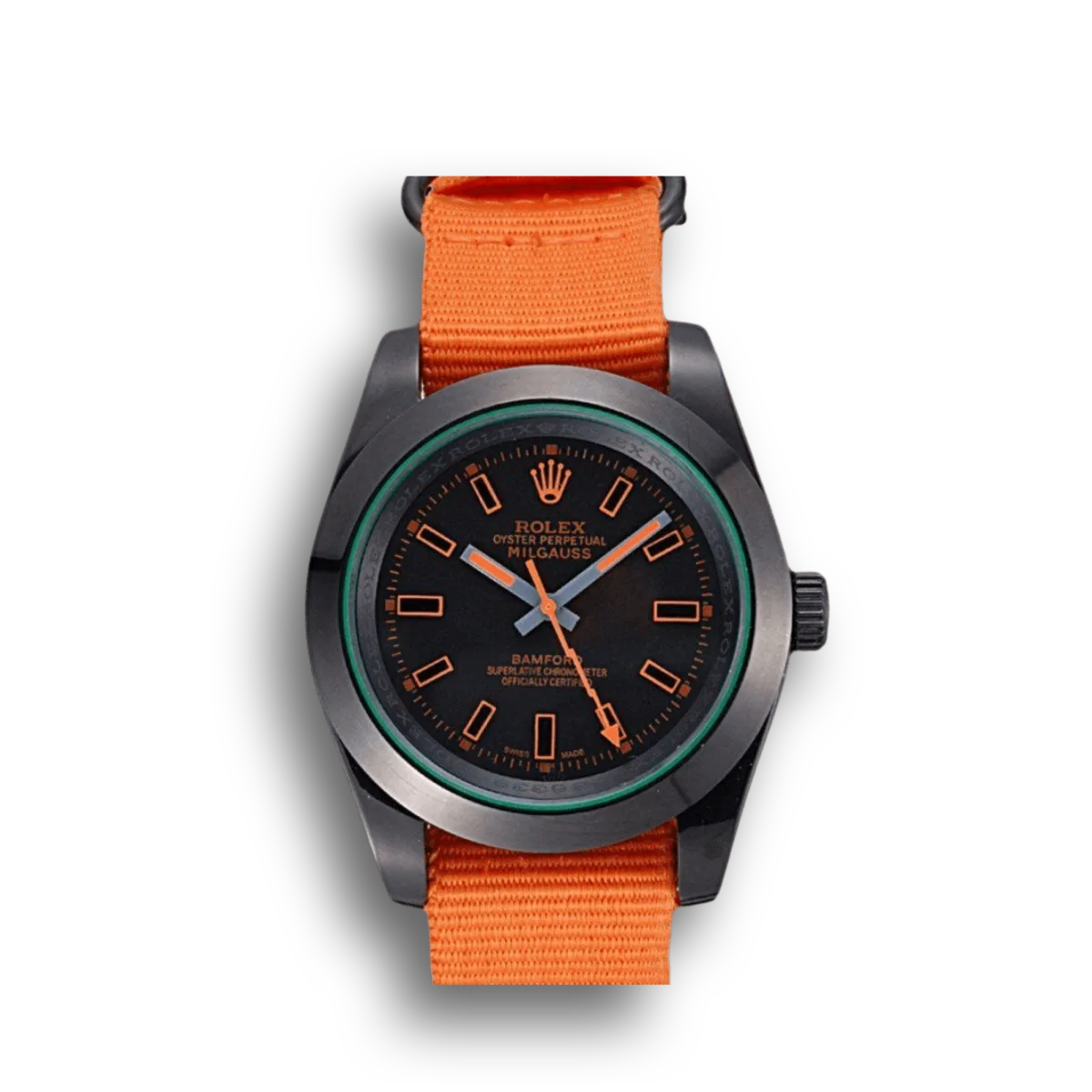 Milgauss Bamford Orange Nylon Strap 622003