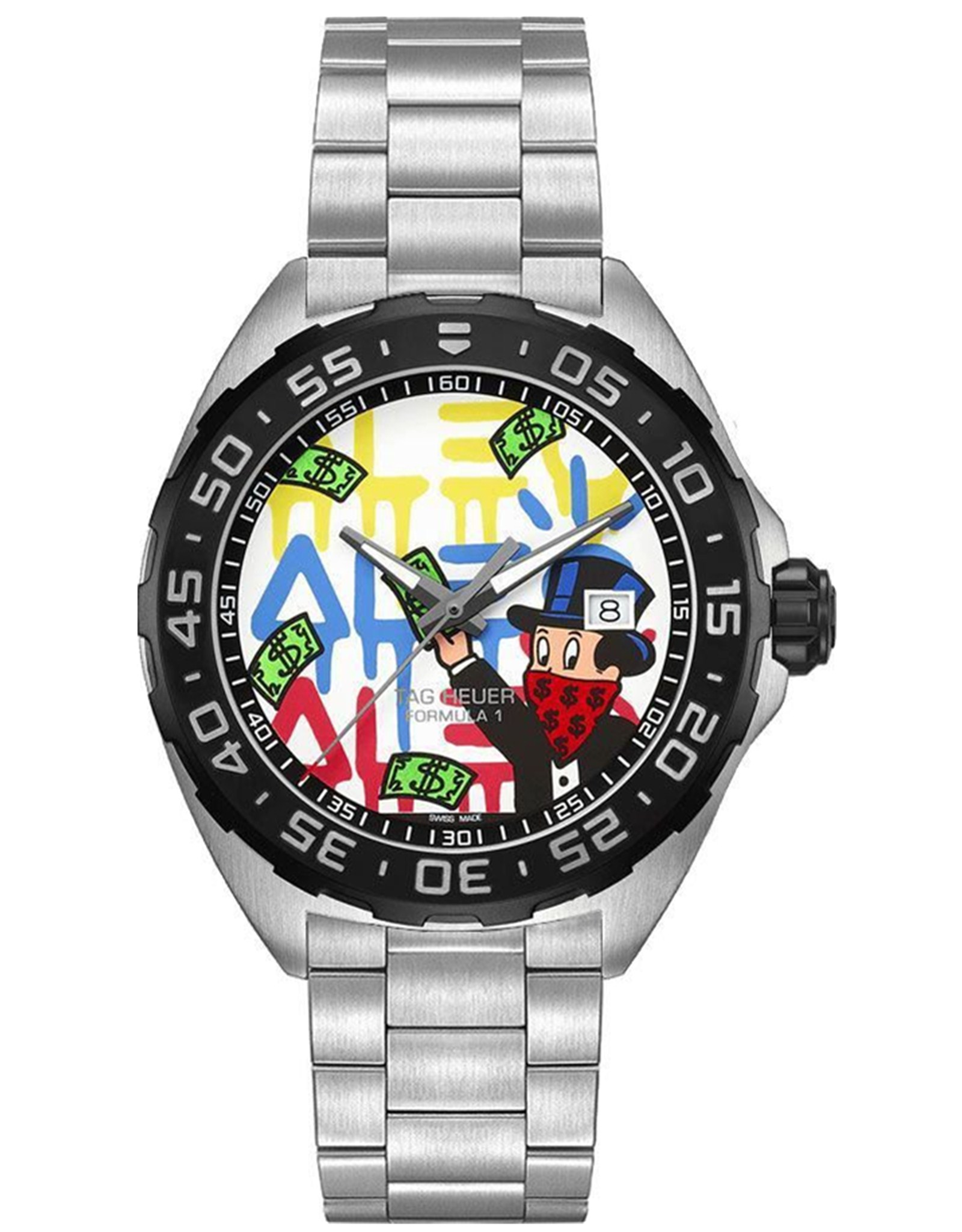 Formula 1 Alec Monopoly Steel Men's Watch WAZ1119.BA0875 41MM