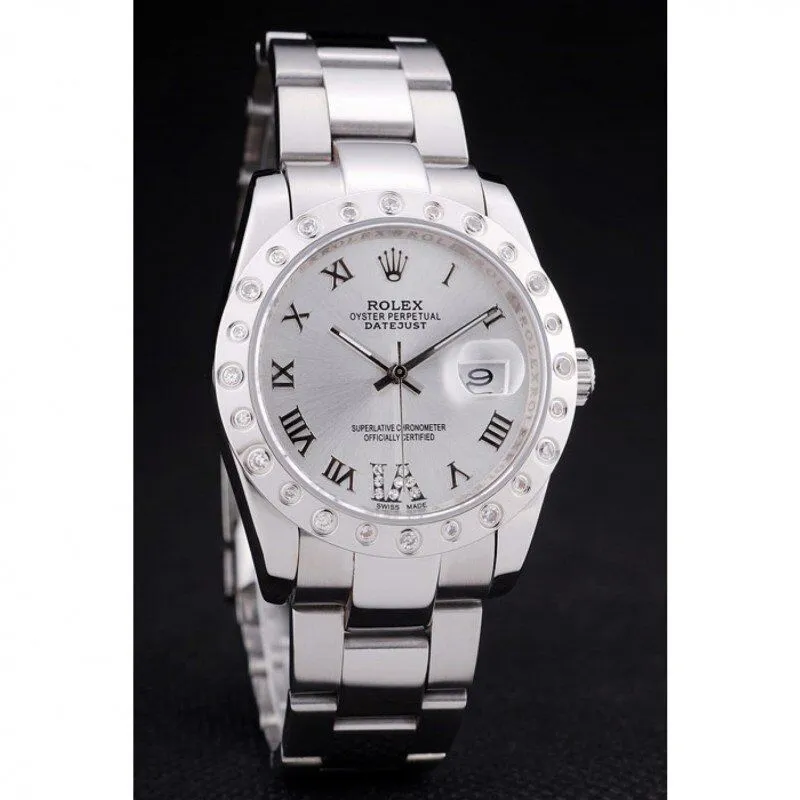 Datejust Diamond Bezel Silver Dial 7468