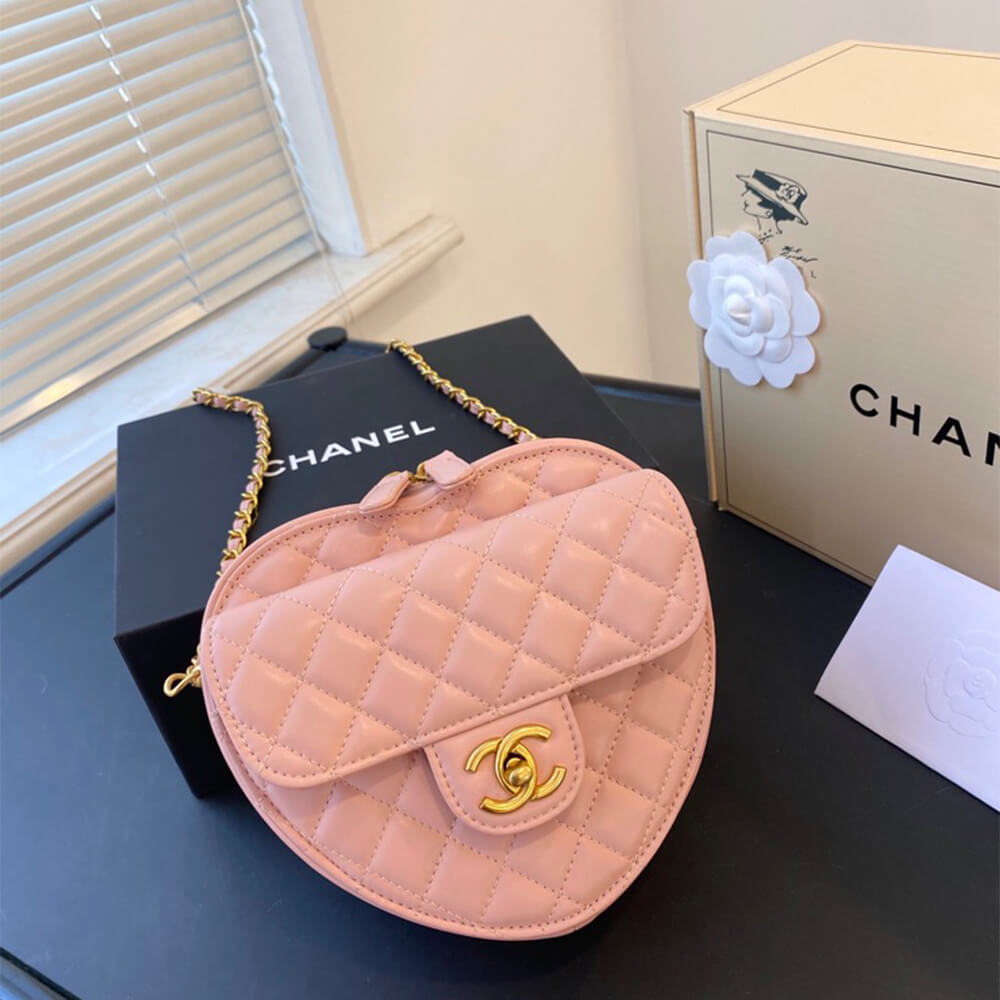 Chanel 22s Heart Bag