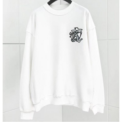 Louis Vuitton Mist Logo Sweatshirt White