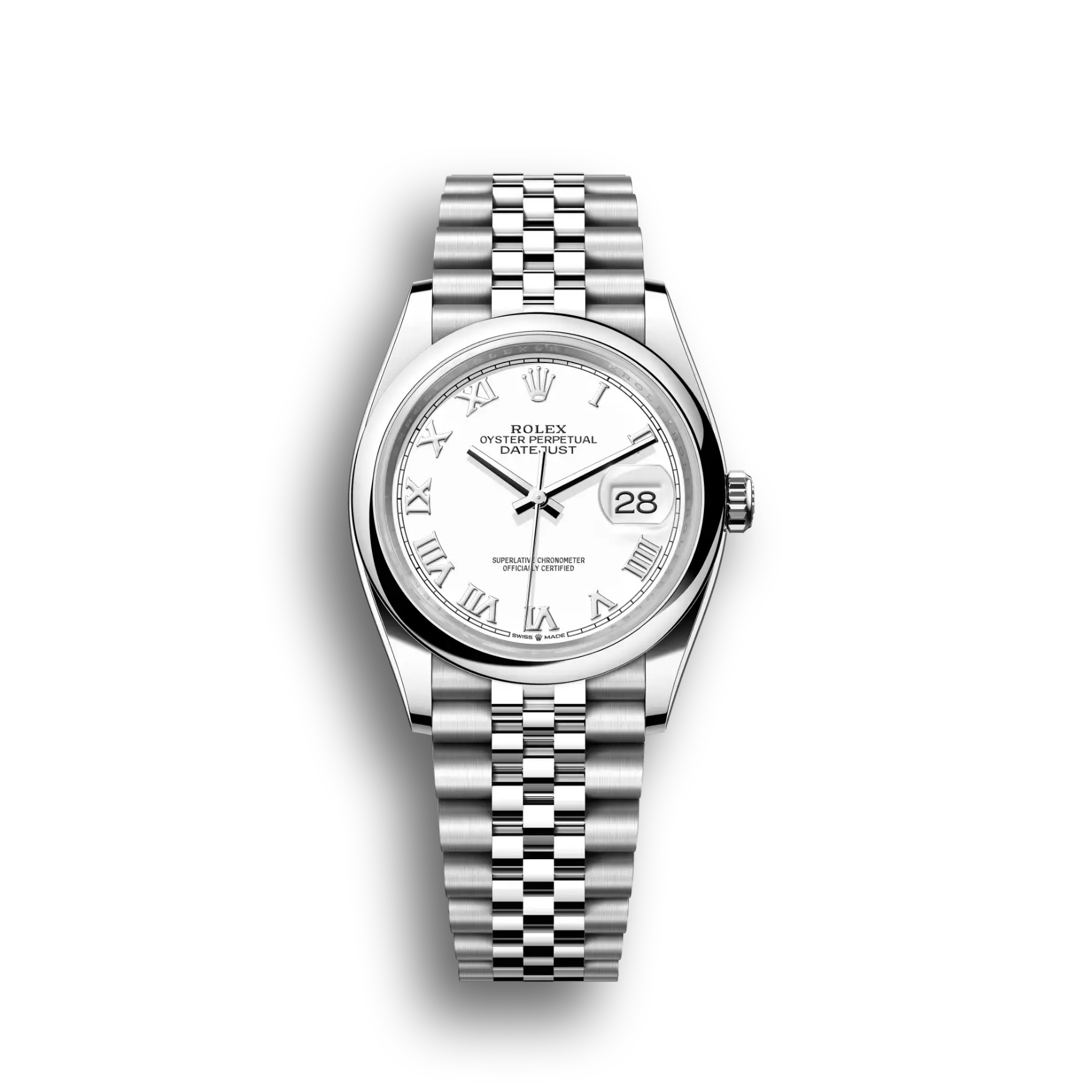 Datejust: white, m126200-0007