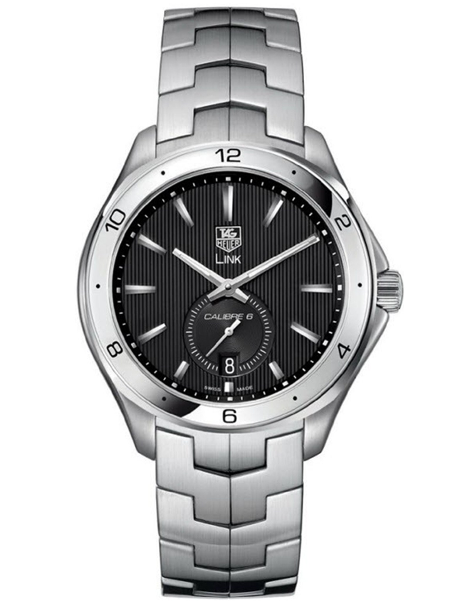 Link Black Dial Steel Bezel WAT2110.BA0950 40MM