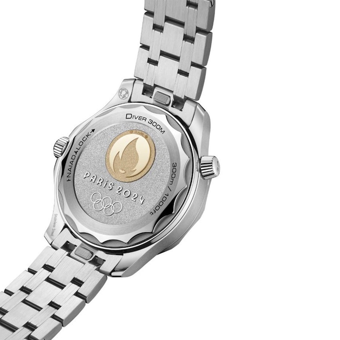 Seamaster Diver 300m Co Axial Master Chronometer Paris 2024 42mm Mens Watch White