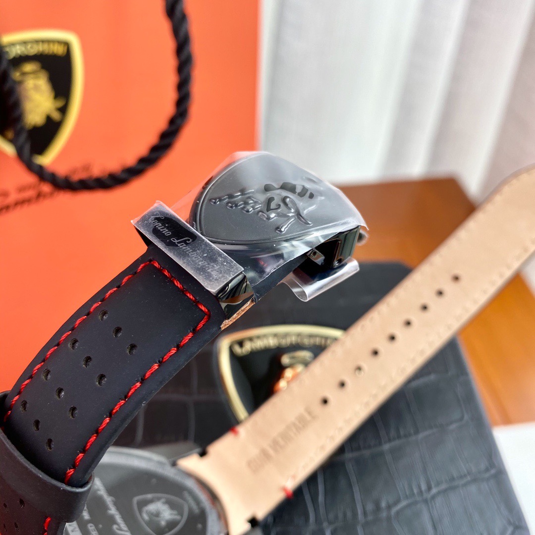 Tonino Lamborghini New Spyder Chronograph red / Black