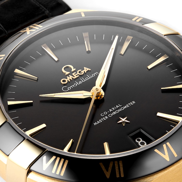 Constellation Co-Axial Master Chronometer 41mm Mens Watch Yellow Gold