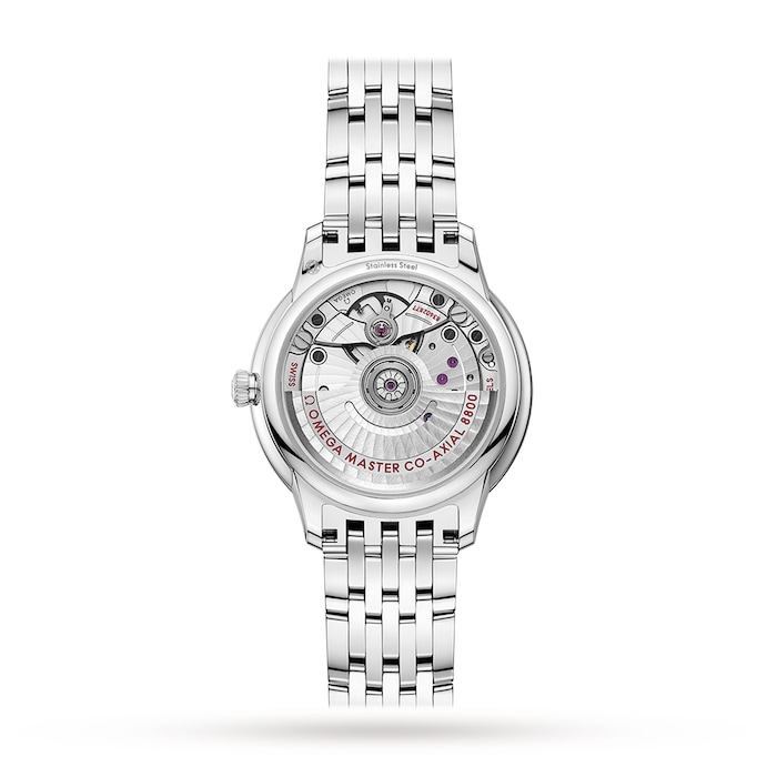 De Ville Prestige Co-Axial Master Chronometer 34mm Ladies Watch Silver