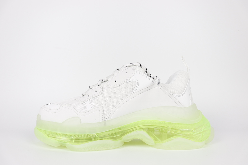 BALENCIAGA TRIPLE S SNEAKER-WHITE GREEN