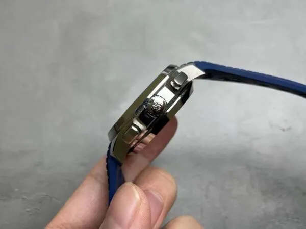 Aquanaut 5968A-001 Chronograph 42.2 mm,Steel,5968A-001 Blue Strap