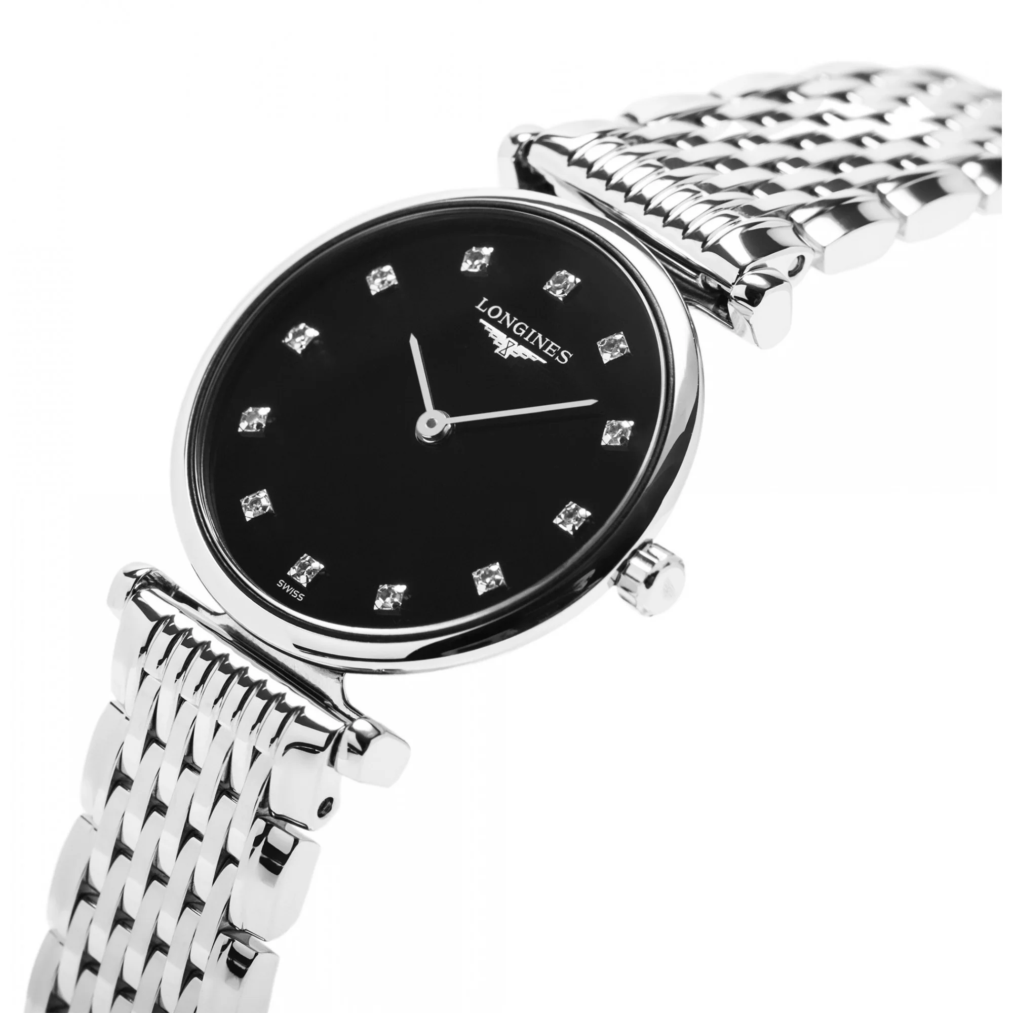 La Grande Classique 24MM Quartz Black Dial Stainless Steel Watch L42094586