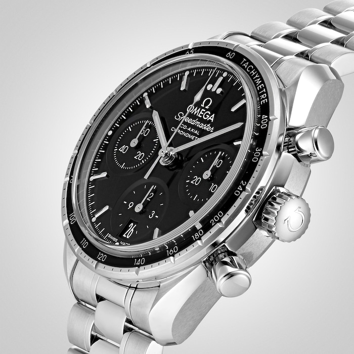 Speedmaster 38mm Co-Axial Chronograph Automatic Watch