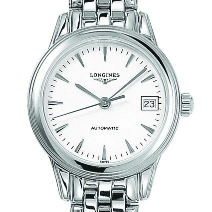 Flagship 26MM Automatic White Dial Stainless Steel Watch L42744126