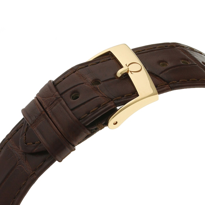 De Ville Prestige Mens 40mm Automatic Co-Axial 18ct Rose Gold Mens Watch