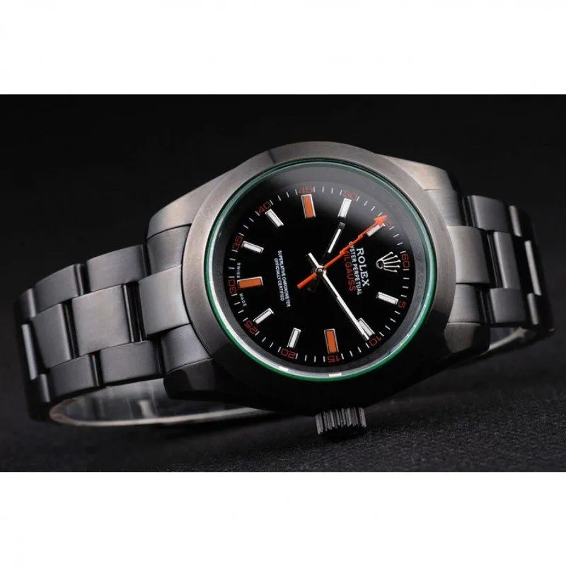 Milgauss Pro-Hunter Tinted Green Saphire Black Dial PRL05090290