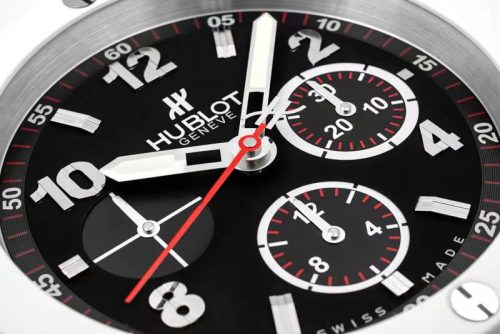 big bang series white black wall clock