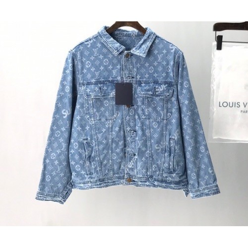 Louis Vuitton x Supreme Monogram Denim Jacket