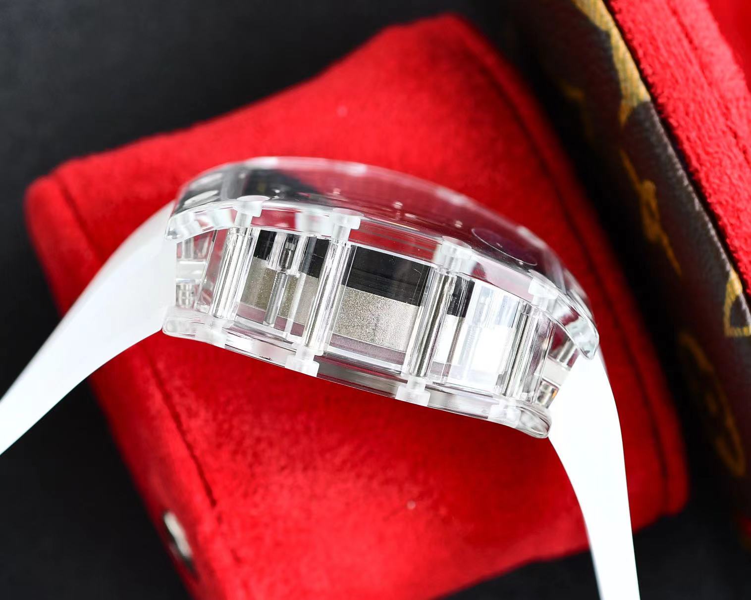 rm35-02 Glass Transparent Watch