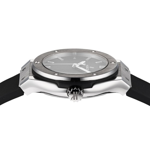 Classic Fusion Women Quartz Black Rubber Watch 581.NX.1171.RX