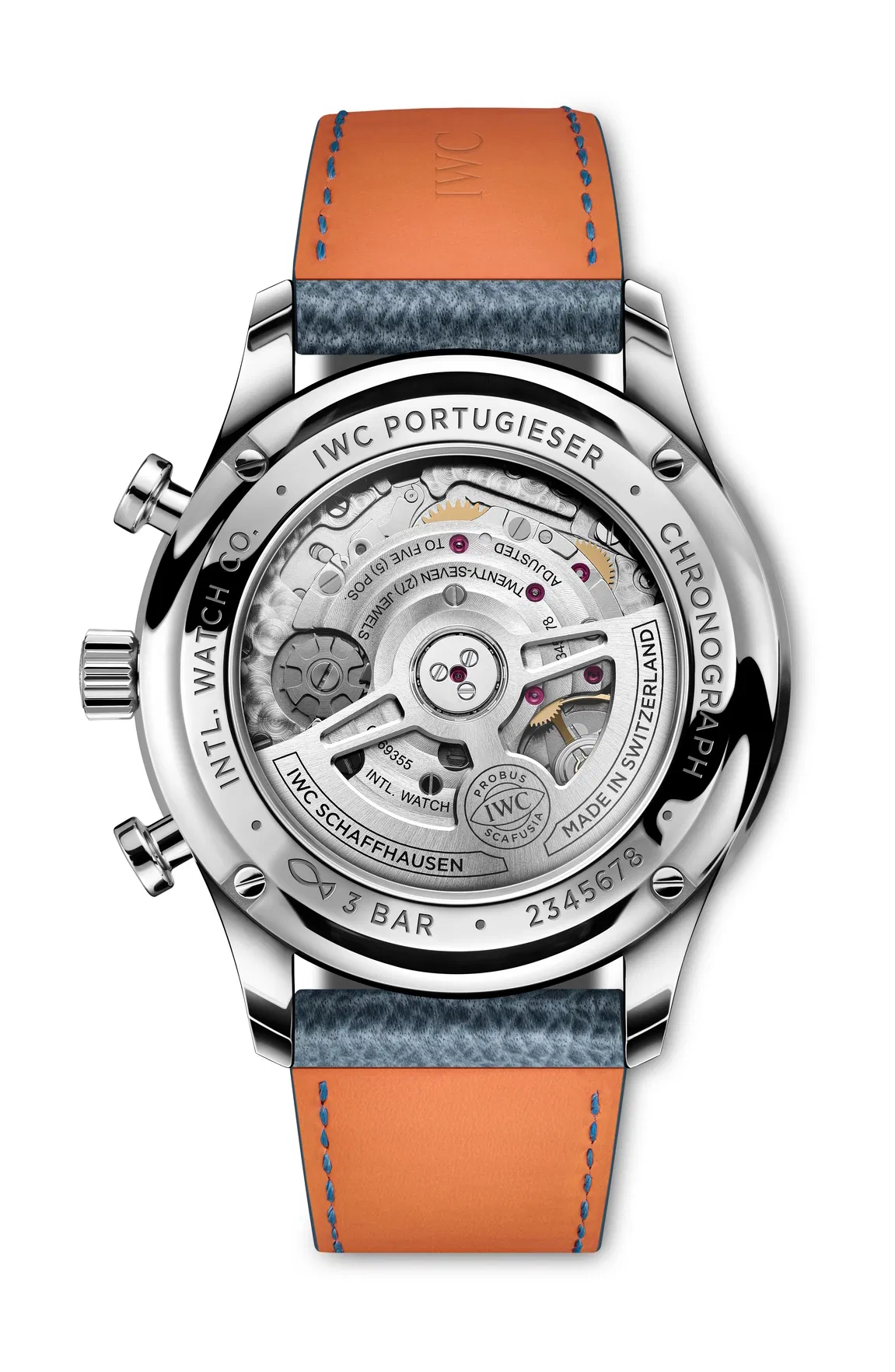 Schaffhausen Portugieser chronograph horizon blue iw371626