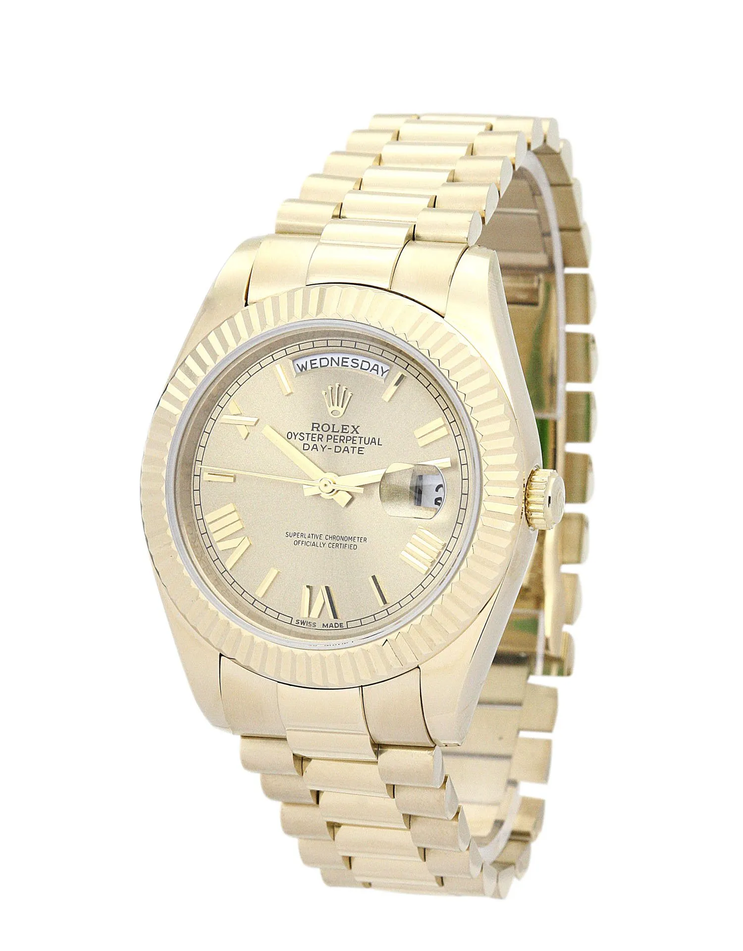 Day-Date II Gold Dial 218238