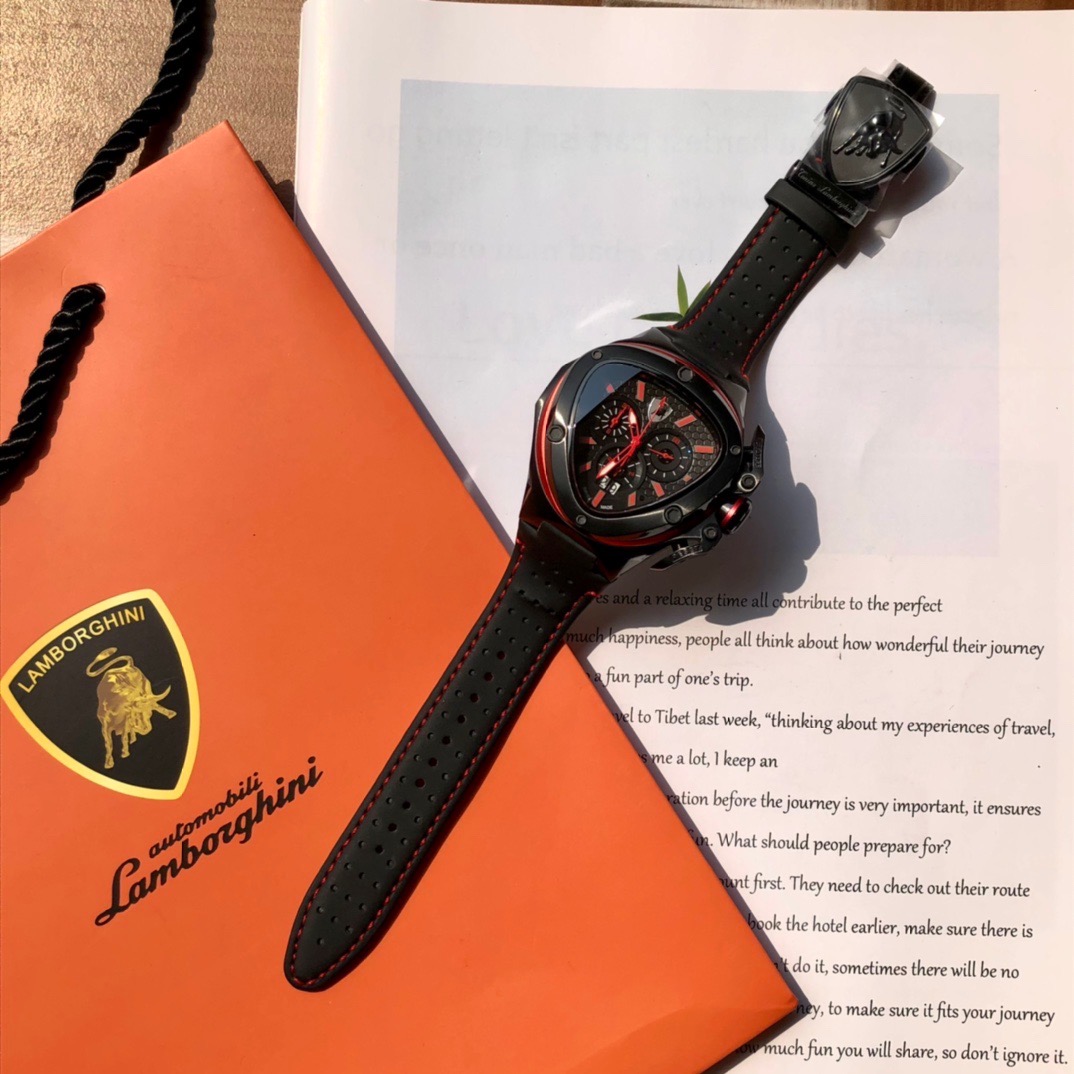 Tonino Lamborghini New Spyder Chronograph Red / Black