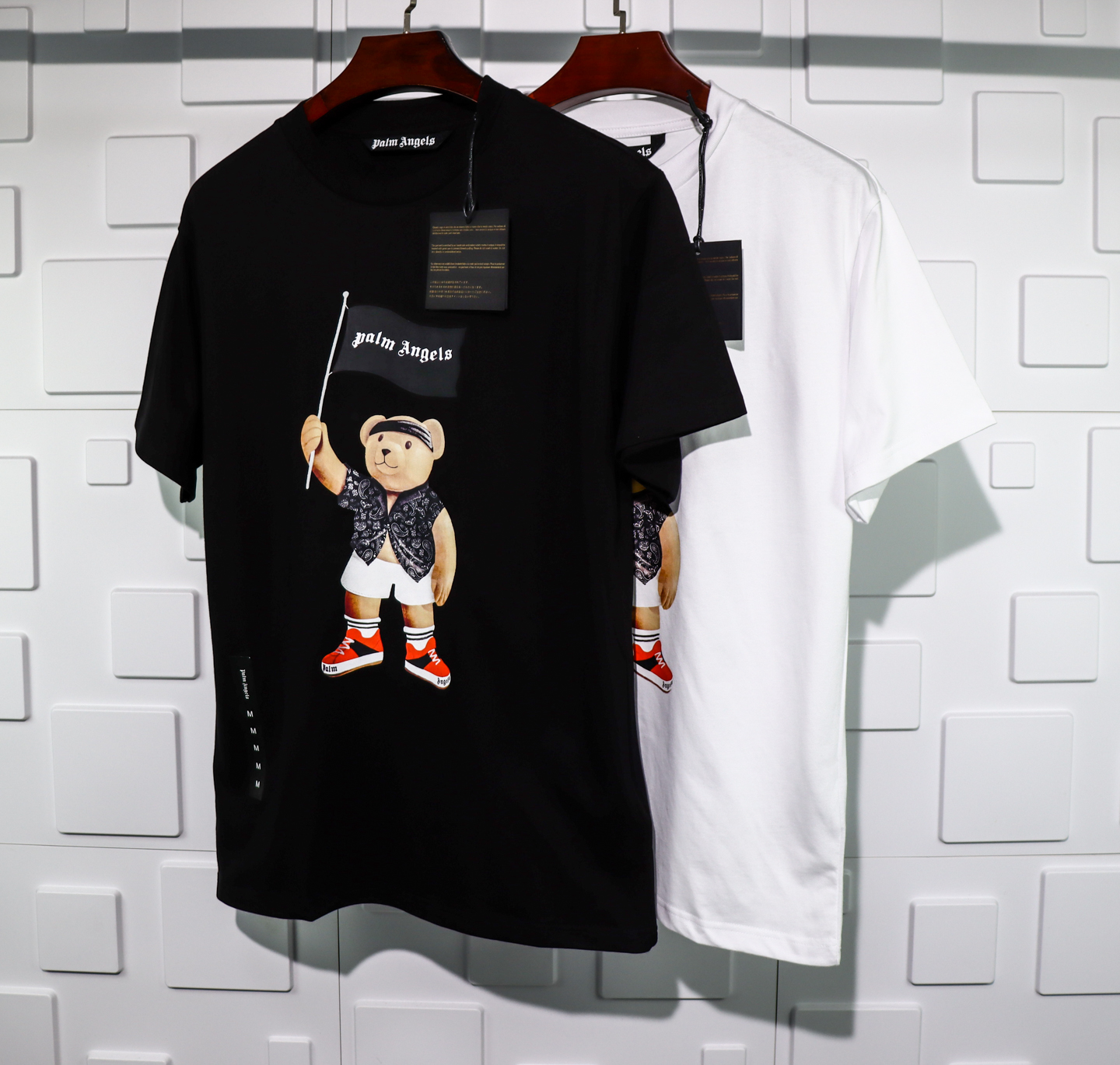 PALM ANGELS Kelp Banner T-SHIRT