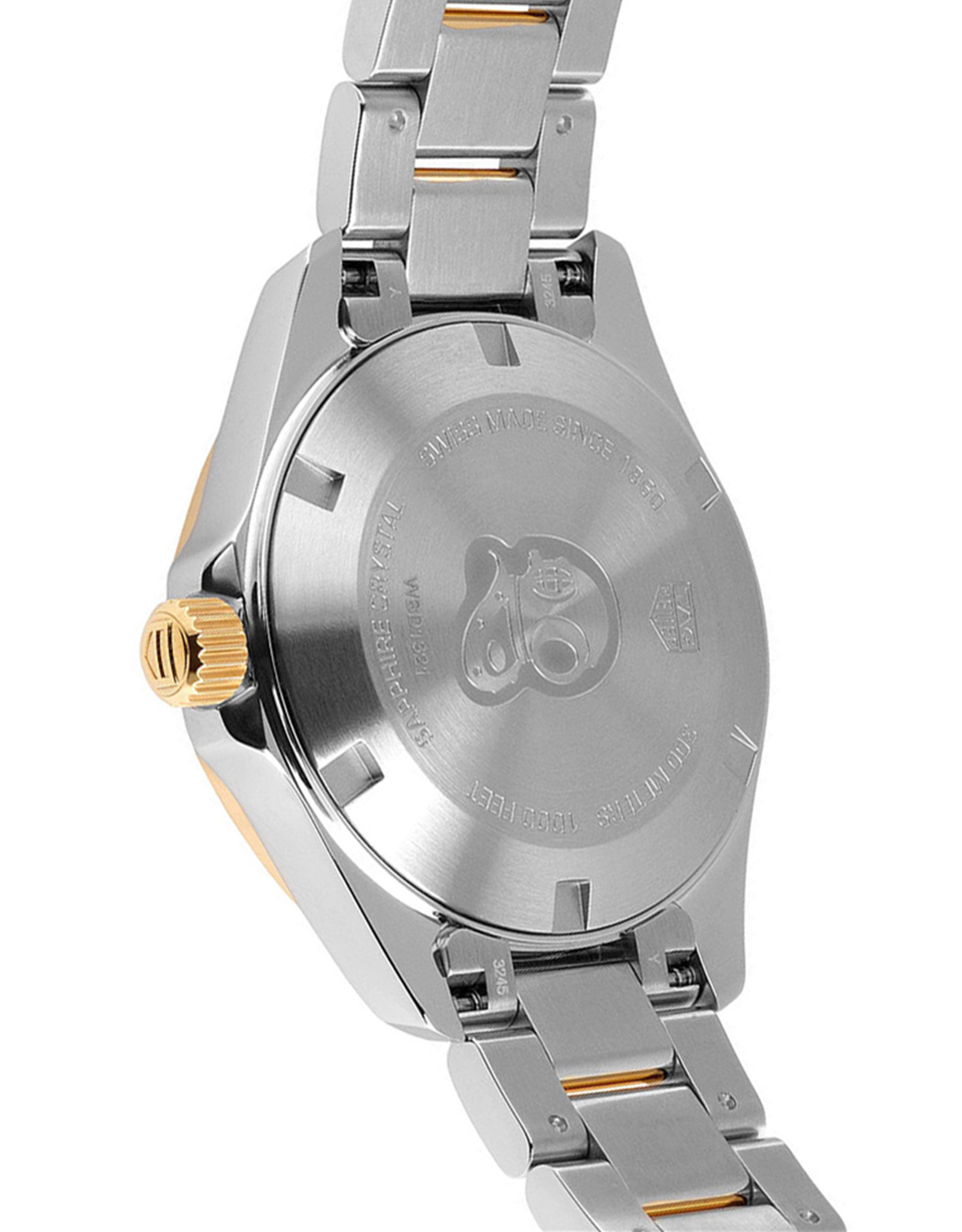 Aquaracer Diamond and Gold WoMen's Luxury Watch WBD1321.BB0320 32 MM