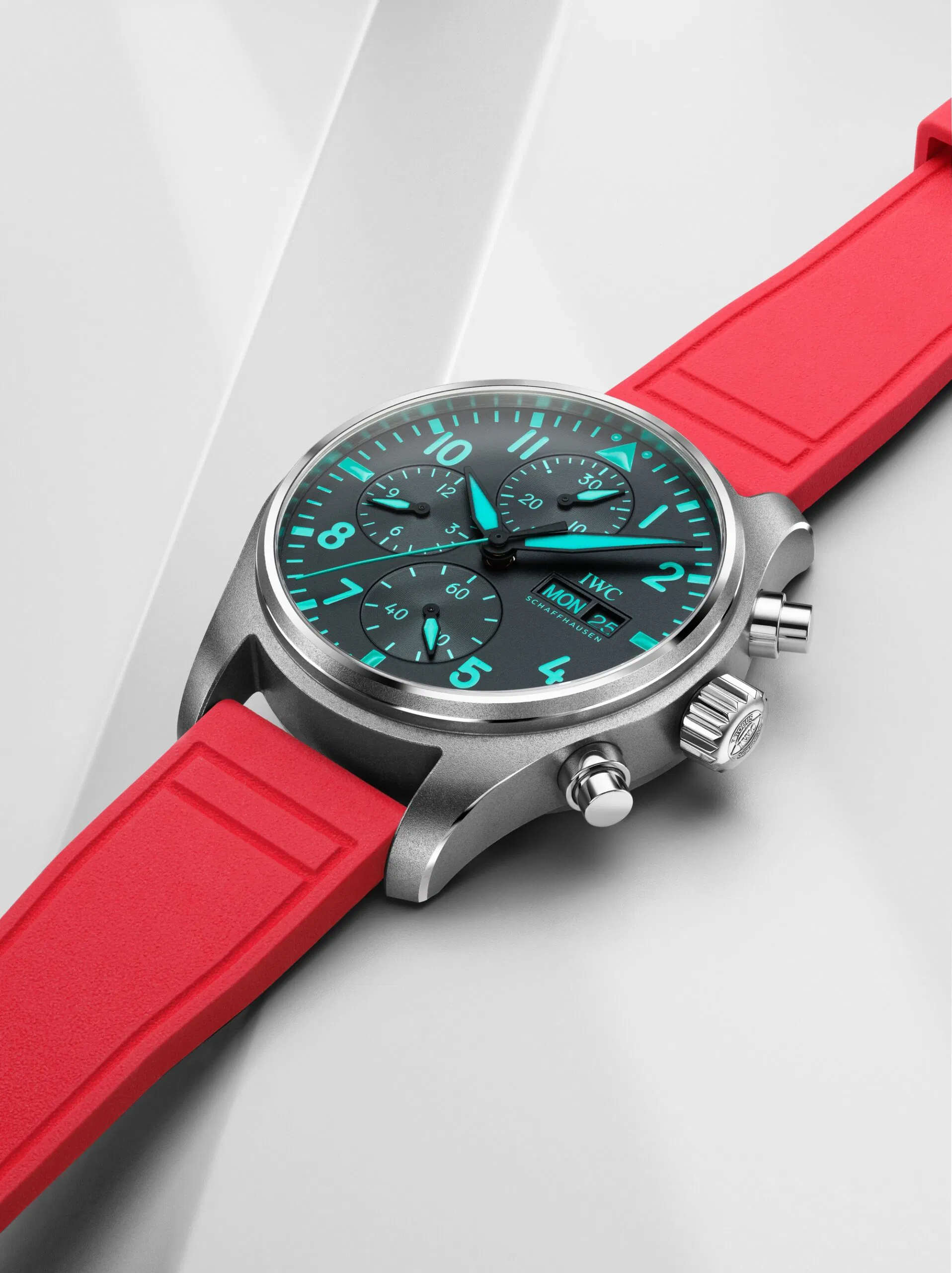 Schaffhausen Pilots watch chronograph 41 mercedes amg petronas formula one team iw388114