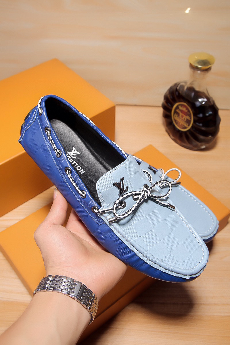 LV women's leather shoes-33